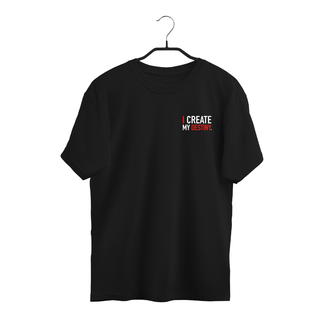 T-Shirt "Io Creo il mio Destino" Classic Black